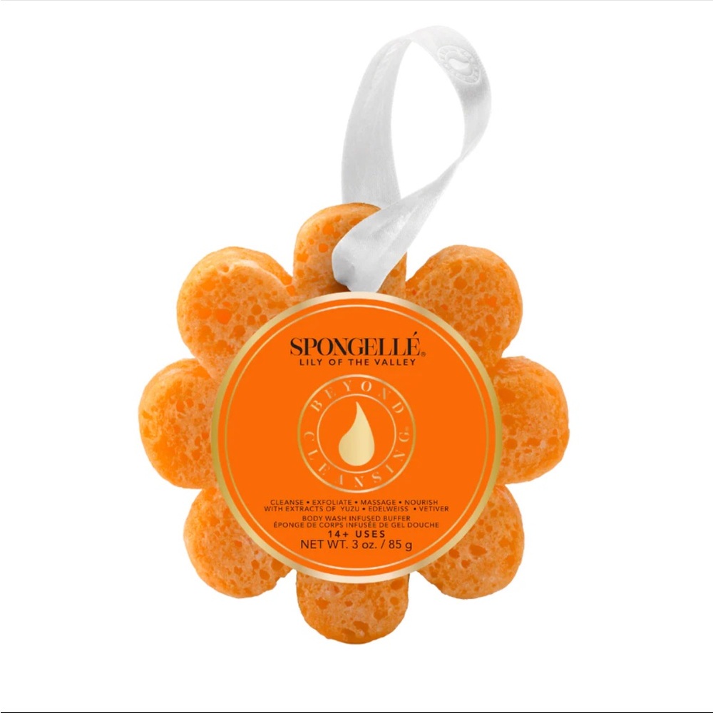 Spongellé Beyond Cleansing Body Wash Infused Buffer – Lily of the Valley (New)